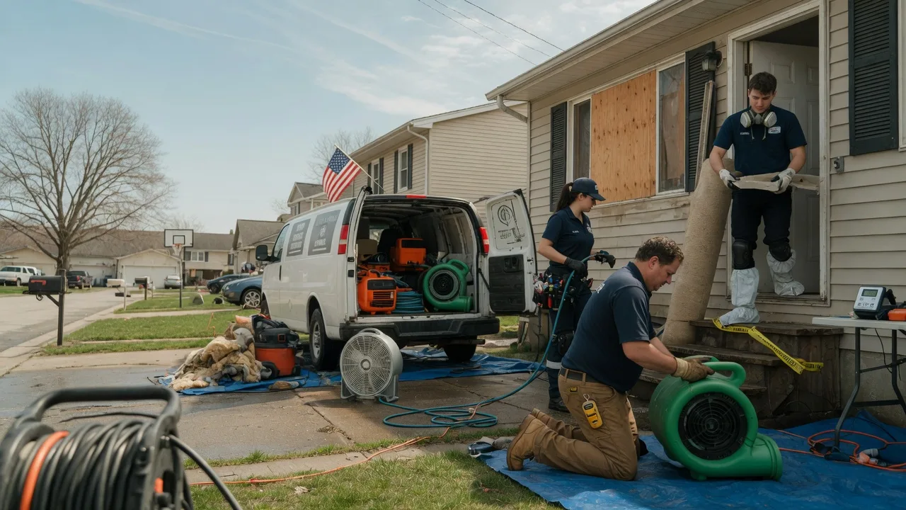 Water Damage Restoration in Hamel, IL near me